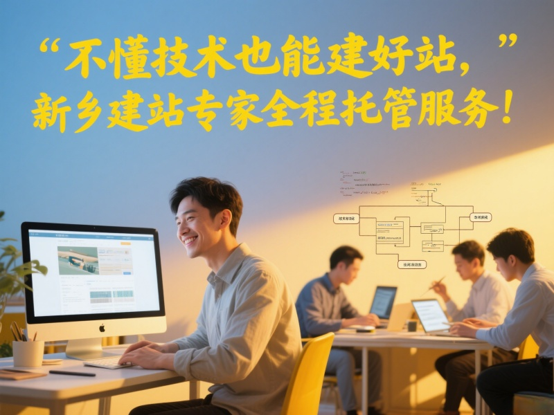 不懂技術(shù)也能建好站，新鄉(xiāng)建站專家全程托管服務(wù)！
