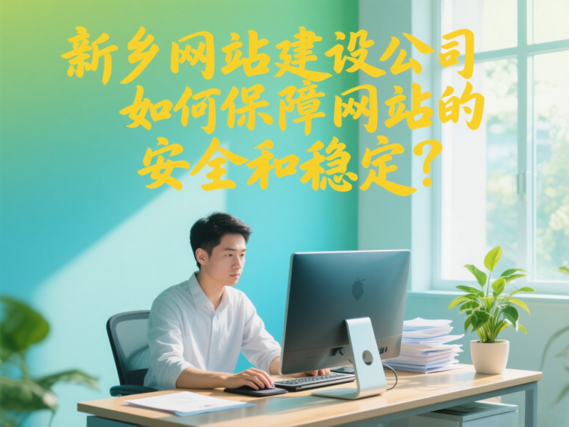 新鄉(xiāng)網(wǎng)站建設公司如何保障網(wǎng)站的安全和穩(wěn)定？